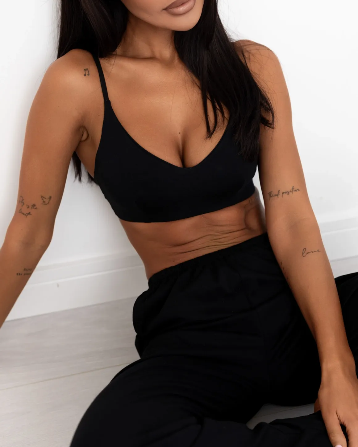 Deli Plunge Bustier Nero