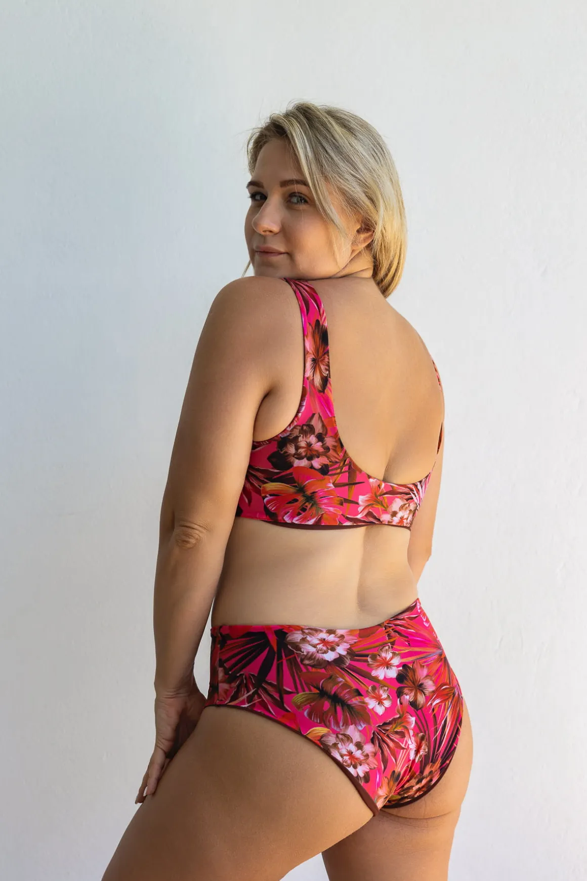 High waist Flora
