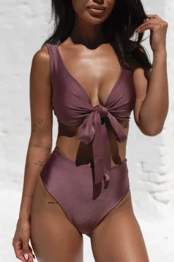 High waist Lilac