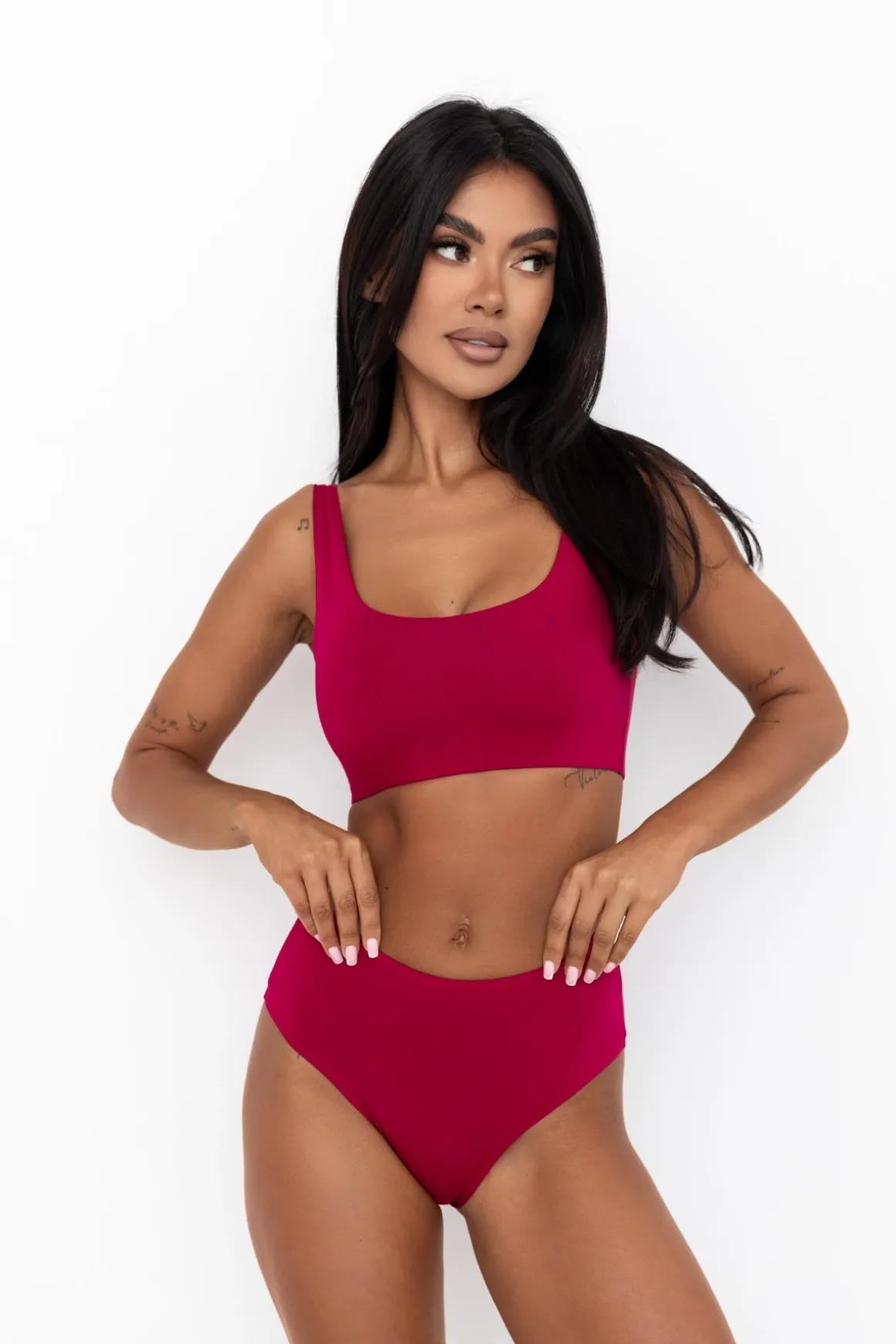 Medio Brief Bottom Sangria