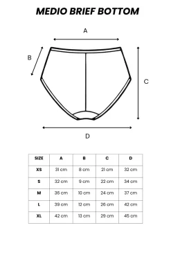Medio Brief Bottom Sangria