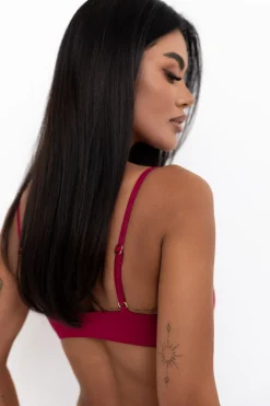 Aya Bralette Sangria